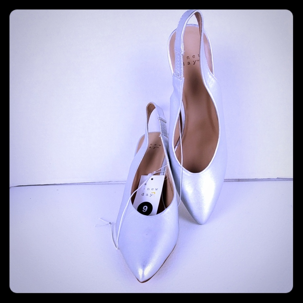 NWT A New Day Slver High Heels